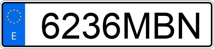 Registreringsnummeret 6236MBN har PEUGEOT PARTNER Registreringsnummeret 6236MBN har PEUGEOT PARTNER