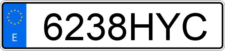 Numer rejestracyjny 6238HYC posiada BMW SERIE 1 Numer rejestracyjny 6238HYC posiada BMW SERIE 1