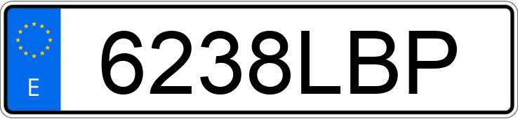 Numer rejestracyjny 6238LBP posiada TOYOTA YARIS Numer rejestracyjny 6238LBP posiada TOYOTA YARIS