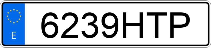 Numer rejestracyjny 6239HTP posiada AUDI A4 Numer rejestracyjny 6239HTP posiada AUDI A4