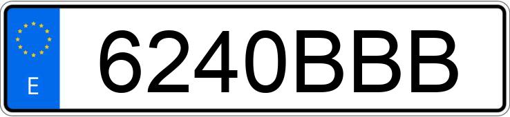 Numer rejestracyjny 6240BBB posiada BMW SERIE 3 Numer rejestracyjny 6240BBB posiada BMW SERIE 3