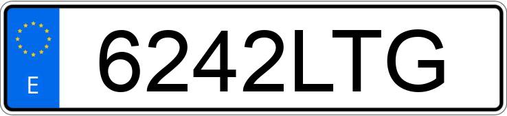 Numer rejestracyjny 6242LTG posiada FIAT DUCATO Numer rejestracyjny 6242LTG posiada FIAT DUCATO