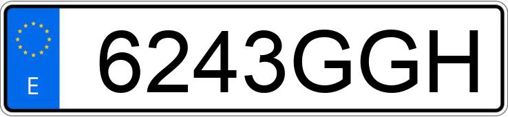 Numer rejestracyjny 6243GGH posiada MERCEDES SPRINTER Numer rejestracyjny 6243GGH posiada MERCEDES SPRINTER