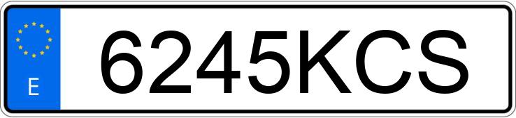 Numer rejestracyjny 6245KCS posiada HYUNDAI TUCSON