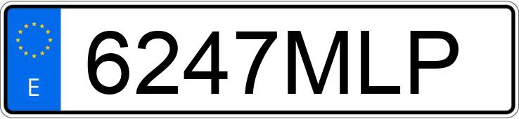 Numer rejestracyjny 6247MLP posiada BMW X2