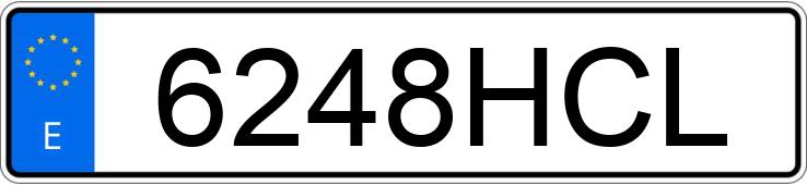 Numer rejestracyjny 6248HCL posiada RENAULT CLIO Numer rejestracyjny 6248HCL posiada RENAULT CLIO