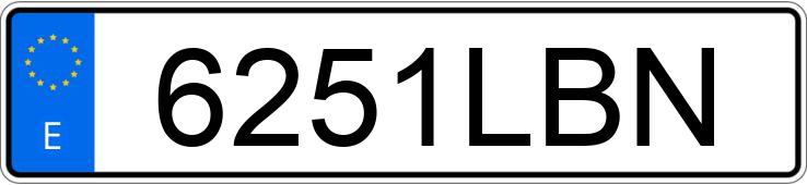 Numer rejestracyjny 6251LBN posiada TOYOTA C-HR