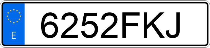 Numer rejestracyjny 6252FKJ posiada BMW SERIE 5 Numer rejestracyjny 6252FKJ posiada BMW SERIE 5