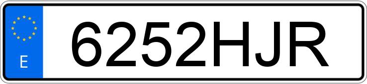 Numer rejestracyjny 6252HJR posiada TOYOTA AURIS Numer rejestracyjny 6252HJR posiada TOYOTA AURIS