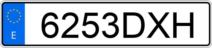 Numer rejestracyjny 6253DXH posiada CITROEN C8 Numer rejestracyjny 6253DXH posiada CITROEN C8