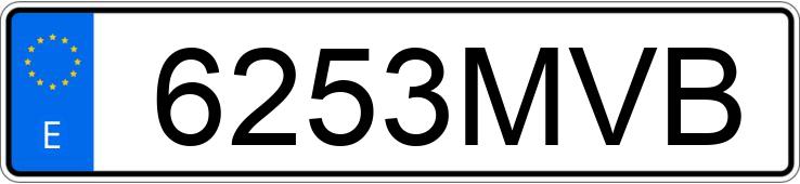 Numer rejestracyjny 6253MVB posiada BMW SERIE 2