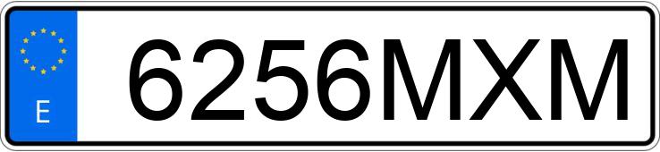 Numer rejestracyjny 6256MXM posiada FORD FOCUS