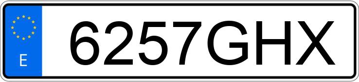 Numer rejestracyjny 6257GHX posiada CITROEN BERLINGO Numer rejestracyjny 6257GHX posiada CITROEN BERLINGO