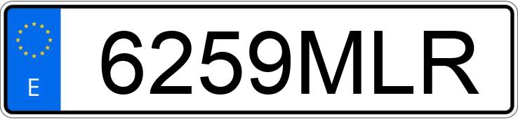 Numer rejestracyjny 6259MLR posiada AUDI Q2