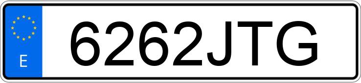 Numer rejestracyjny 6262JTG posiada BMW SERIE 3 Numer rejestracyjny 6262JTG posiada BMW SERIE 3