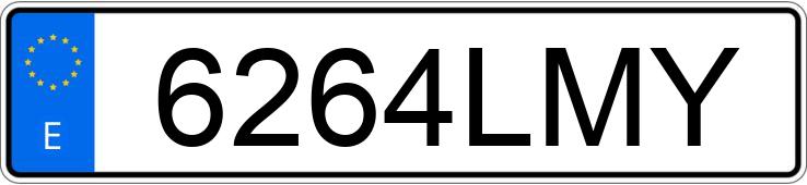 Numer rejestracyjny 6264LMY posiada CUPRA FORMENTOR
