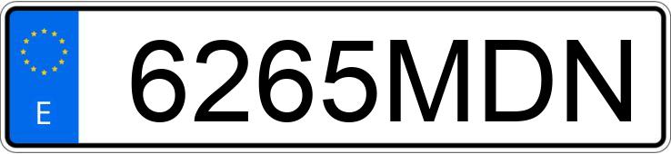 Numer rejestracyjny 6265MDN posiada CITROEN C4 Numer rejestracyjny 6265MDN posiada CITROEN C4