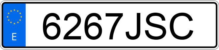 Numer rejestracyjny 6267JSC posiada VOLKSWAGEN POLO Numer rejestracyjny 6267JSC posiada VOLKSWAGEN POLO