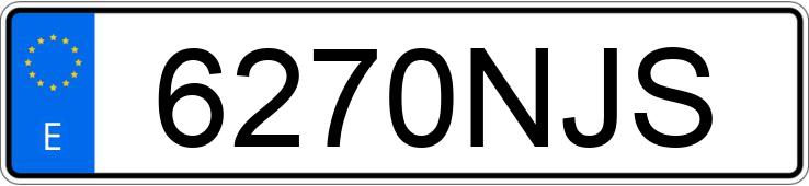 Numer rejestracyjny 6270NJS posiada MERCEDES SPRINTER Numer rejestracyjny 6270NJS posiada MERCEDES SPRINTER