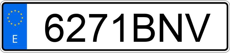 Numer rejestracyjny 6271BNV posiada SEAT LEON Numer rejestracyjny 6271BNV posiada SEAT LEON