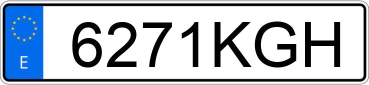 Numer rejestracyjny 6271KGH posiada VOLVO XC90