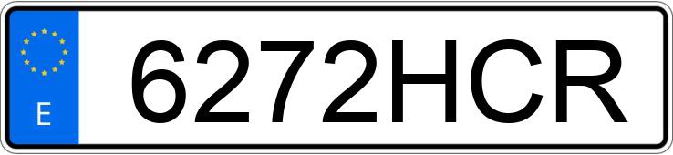 Numer rejestracyjny 6272HCR posiada CITROEN JUMPY