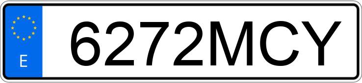 Numer rejestracyjny 6272MCY posiada HYUNDAI TUCSON