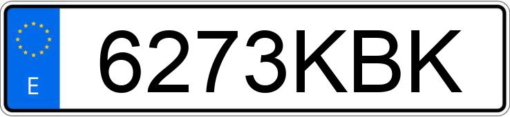 Registreringsnummeret 6273KBK har VOLVO V40 CROSS COUNTRY
