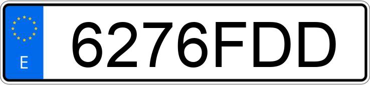 Numer rejestracyjny 6276FDD posiada RENAULT KANGOO Numer rejestracyjny 6276FDD posiada RENAULT KANGOO