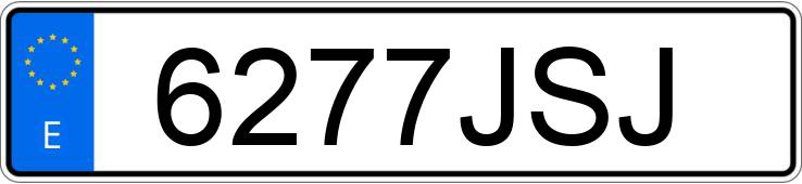 Numer rejestracyjny 6277JSJ posiada HYUNDAI SANTA FE