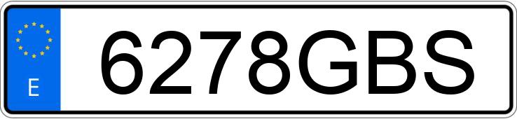 Numer rejestracyjny 6278GBS posiada MINI MINI Numer rejestracyjny 6278GBS posiada MINI MINI