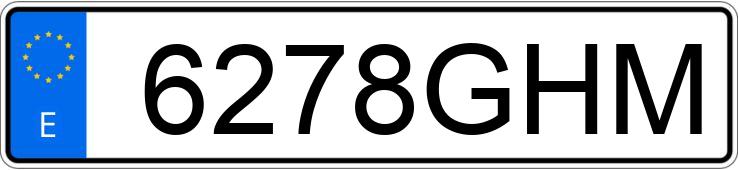 Numer rejestracyjny 6278GHM posiada BMW SERIE 3 Numer rejestracyjny 6278GHM posiada BMW SERIE 3