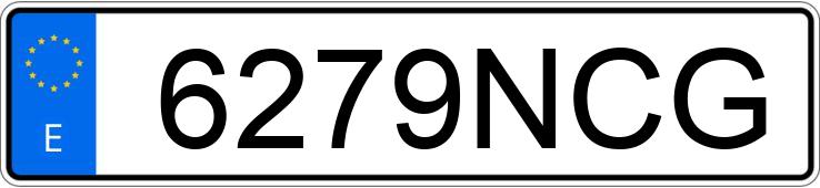 Numer rejestracyjny 6279NCG posiada SEAT IBIZA Numer rejestracyjny 6279NCG posiada SEAT IBIZA