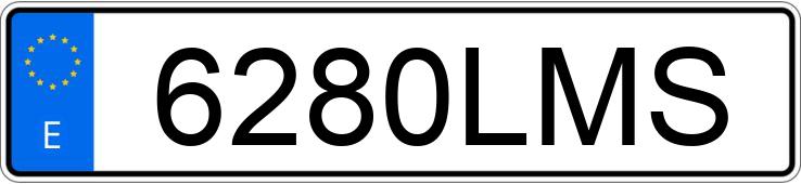 Numer rejestracyjny 6280LMS posiada VOLKSWAGEN TOURAN Numer rejestracyjny 6280LMS posiada VOLKSWAGEN TOURAN