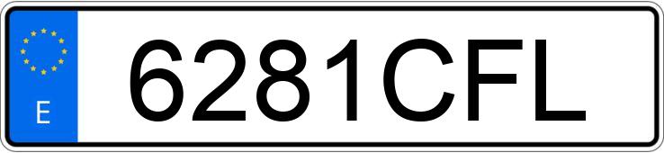 Numer rejestracyjny 6281CFL posiada TATA SAFARI EX