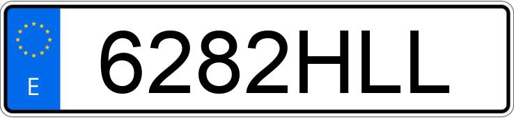 Numer rejestracyjny 6282HLL posiada FORD FIESTA