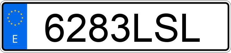 Numer rejestracyjny 6283LSL posiada HONDA X-ADV