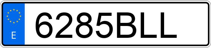 Numer rejestracyjny 6285BLL posiada CITROEN XSARA Numer rejestracyjny 6285BLL posiada CITROEN XSARA