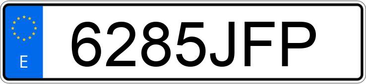 Numer rejestracyjny 6285JFP posiada AUDI A5