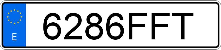 Numer rejestracyjny 6286FFT posiada MERCEDES CLS (219) Numer rejestracyjny 6286FFT posiada MERCEDES CLS (219)