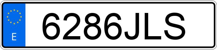 Numer rejestracyjny 6286JLS posiada KIA RIO