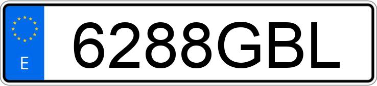 Numer rejestracyjny 6288GBL posiada HONDA CIVIC Numer rejestracyjny 6288GBL posiada HONDA CIVIC