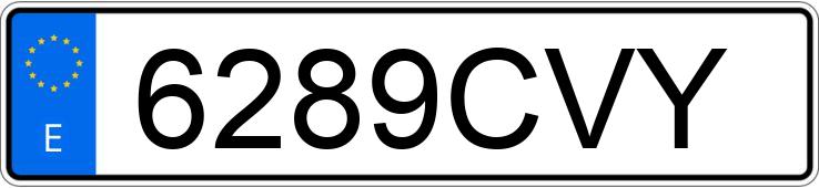 Numer rejestracyjny 6289CVY posiada VOLKSWAGEN POLO Numer rejestracyjny 6289CVY posiada VOLKSWAGEN POLO