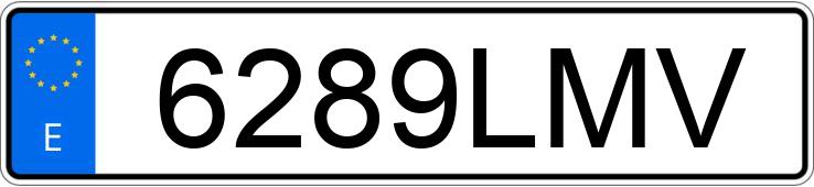 Numer rejestracyjny 6289LMV posiada AUDI Q3 SPORTBACK