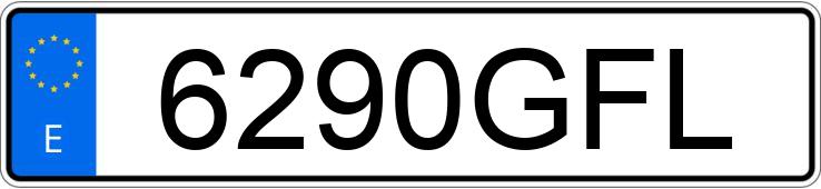 Numer rejestracyjny 6290GFL posiada SEAT IBIZA ROCK&ROLL 1.9 TDI 100