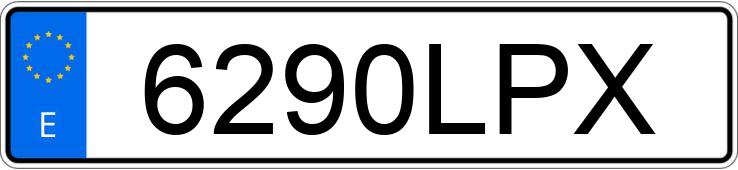 Numer rejestracyjny 6290LPX posiada VOLKSWAGEN GOLF Numer rejestracyjny 6290LPX posiada VOLKSWAGEN GOLF