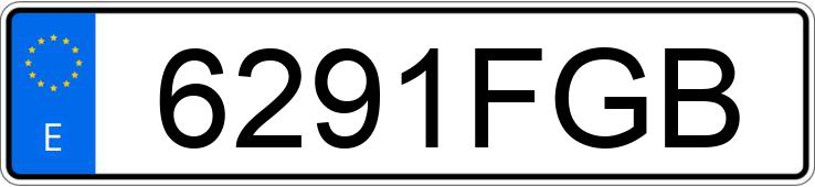 Numer rejestracyjny 6291FGB posiada BMW F 650