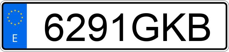 Numer rejestracyjny 6291GKB posiada FORD C-MAX