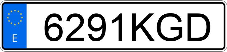 Numer rejestracyjny 6291KGD posiada TOYOTA AURIS