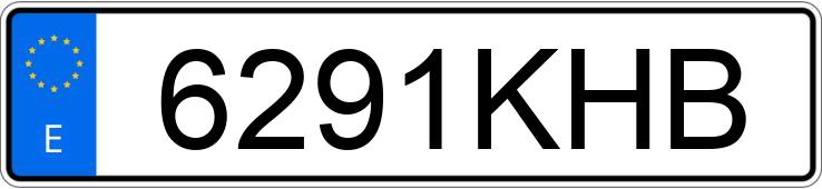 Numer rejestracyjny 6291KHB posiada VOLVO XC60